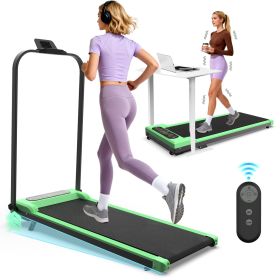 Foldable Treadmill with Handle Bar & Incline